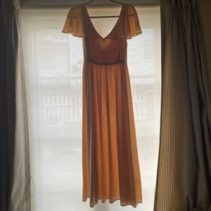 Christy Dawn Monarch Dress in Butterscotch, size Medium